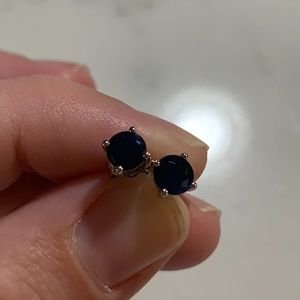Sapphire earrings